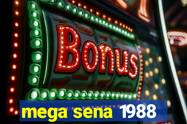 mega sena 1988